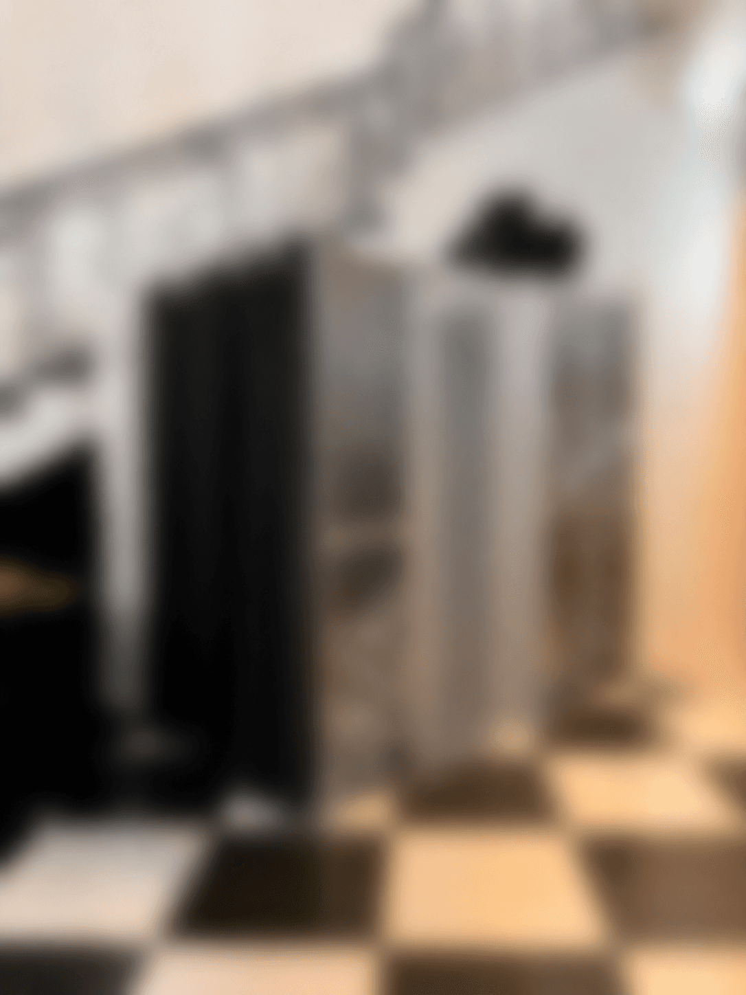 Blurred preview of the Time Capsule Photobooth setup